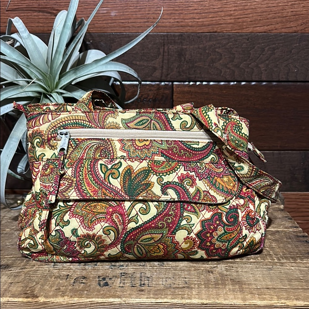 Four Seasons Paisley Print Women's Bag
